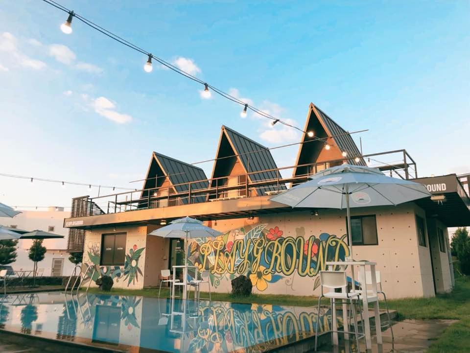 Jeju Playground Hostel Buitenkant foto